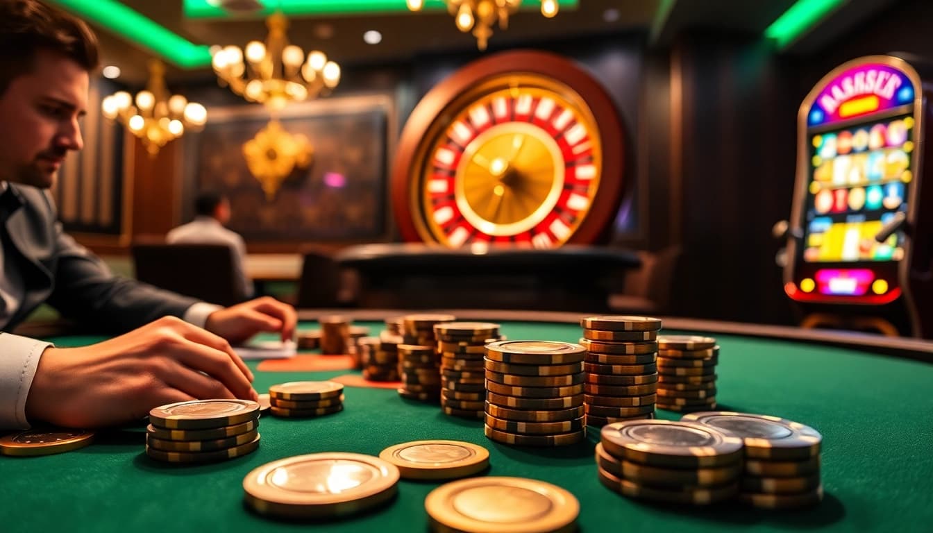 Experience the thrill of winning at KP88's luxury casino with real poker action.