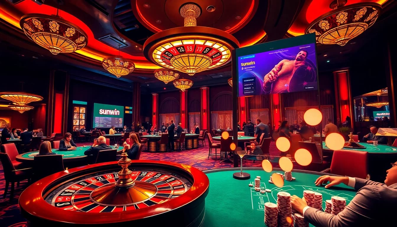 Join the action at the sunwin casino, where excitement fills the air with poker and roulette games.