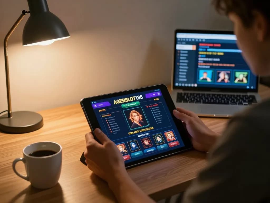 Play slots and enjoy thrilling wins with AGENSLOT188 at home.
