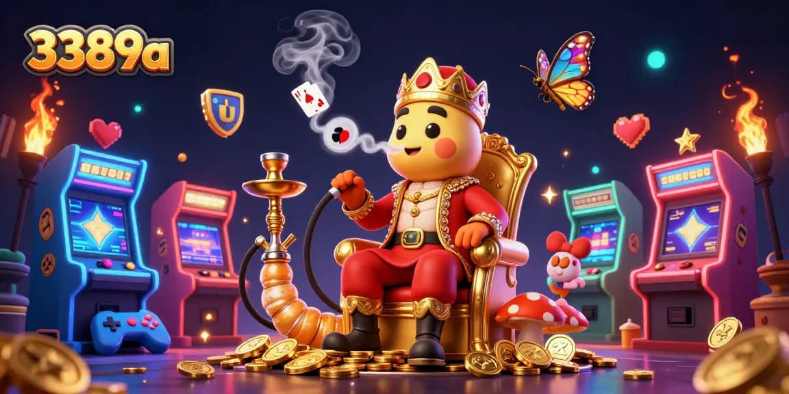 Engage in thrilling betting experiences at 3389a with our vibrant casino illustration.