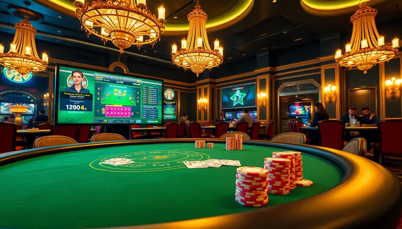 Experience the luxury of online gambling at alo 789 with vibrant poker action and rich casino ambiance.