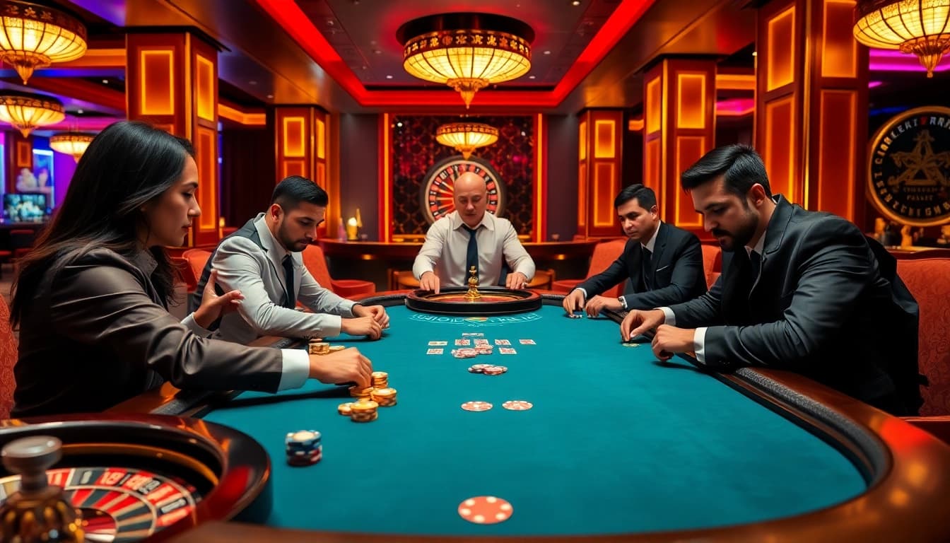 Experience thrilling gameplay at NK88 com with dynamic poker action and vibrant casino atmosphere.