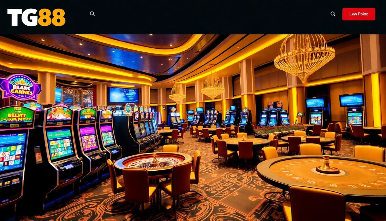 Experience the excitement of online gambling at trang chủ TG88 with vibrant casino games and thrilling atmosphere.