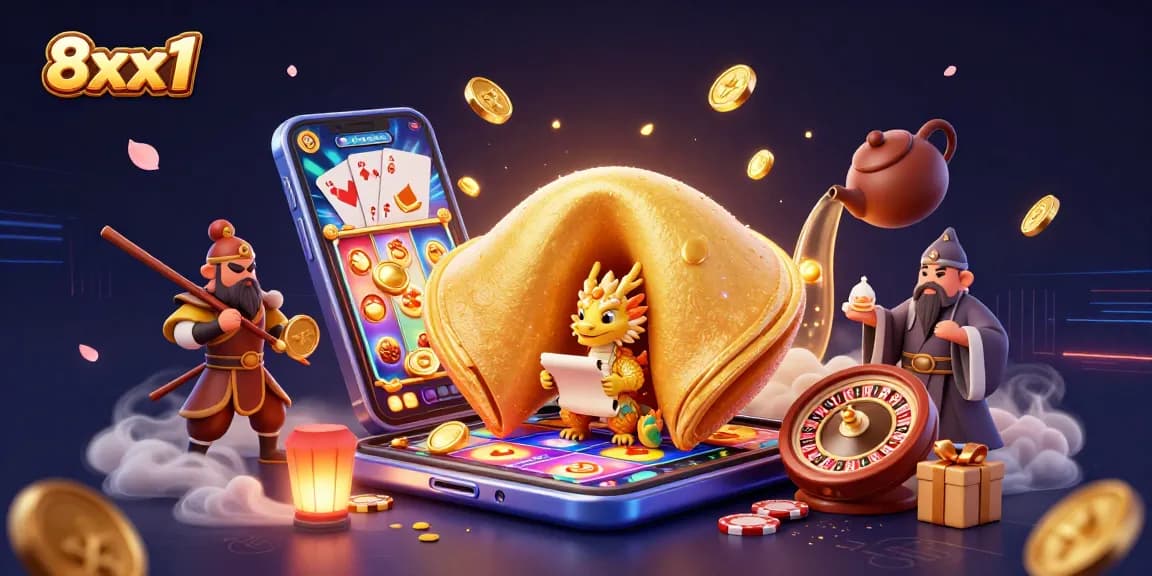 Engage with the 8xx1 online casino experience filled with golden promotions and vibrant gameplay.