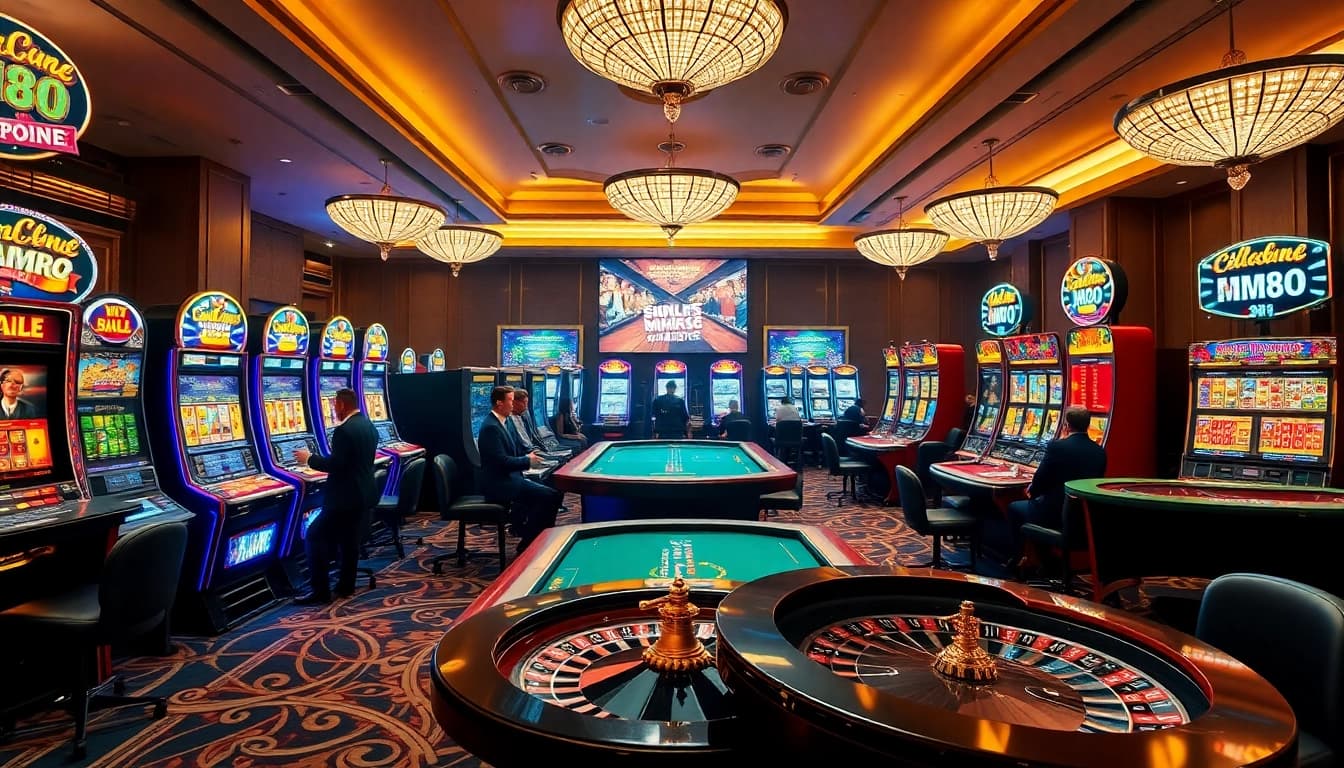 Immerse yourself in the excitement of gambling at https://mm88.agency/ with luxurious casino games and vibrant atmosphere.