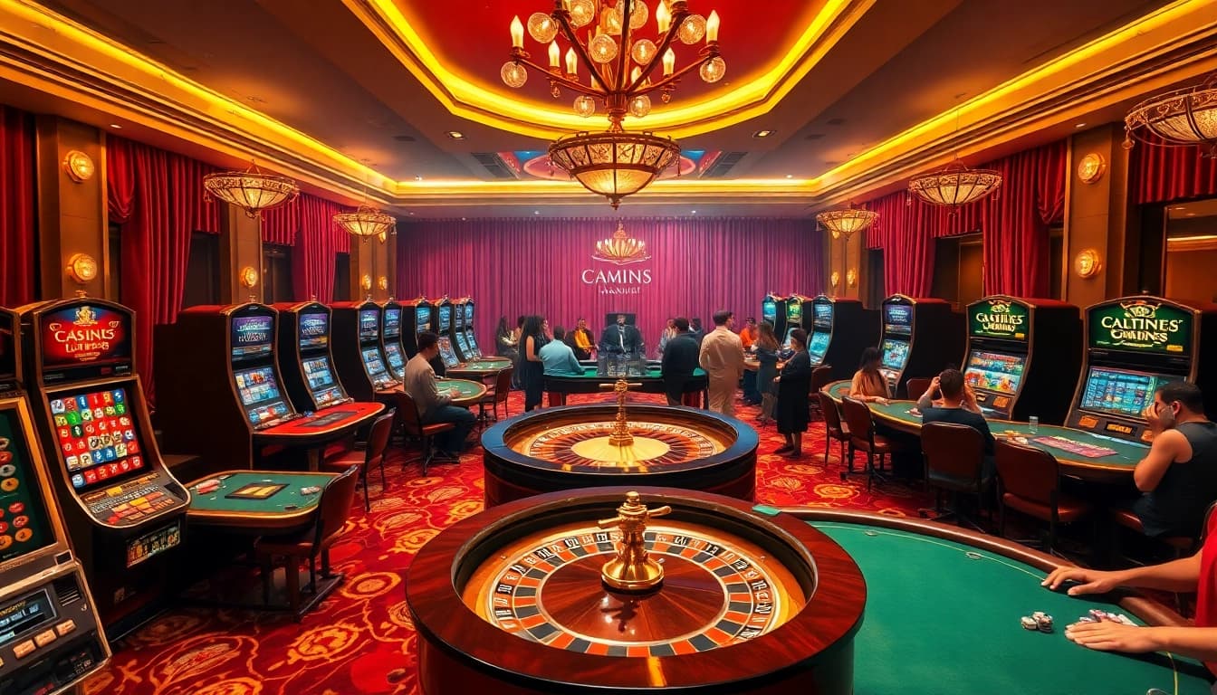 Experience the thrill of casino gaming at https://kjc365.com/ with engaging tables and luxurious atmosphere.
