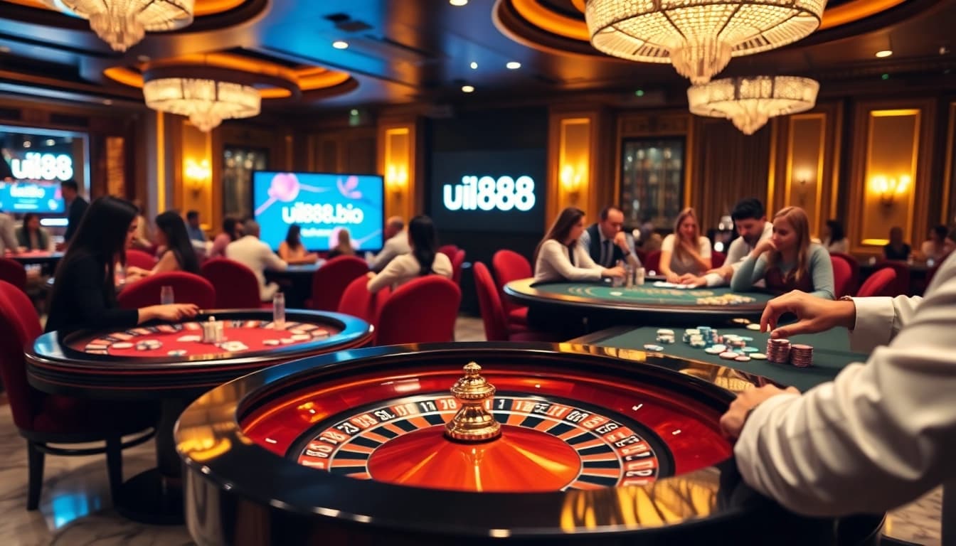 Engage with high-stakes gaming action at https://uu88.bio/, featuring roulette and poker excitement.