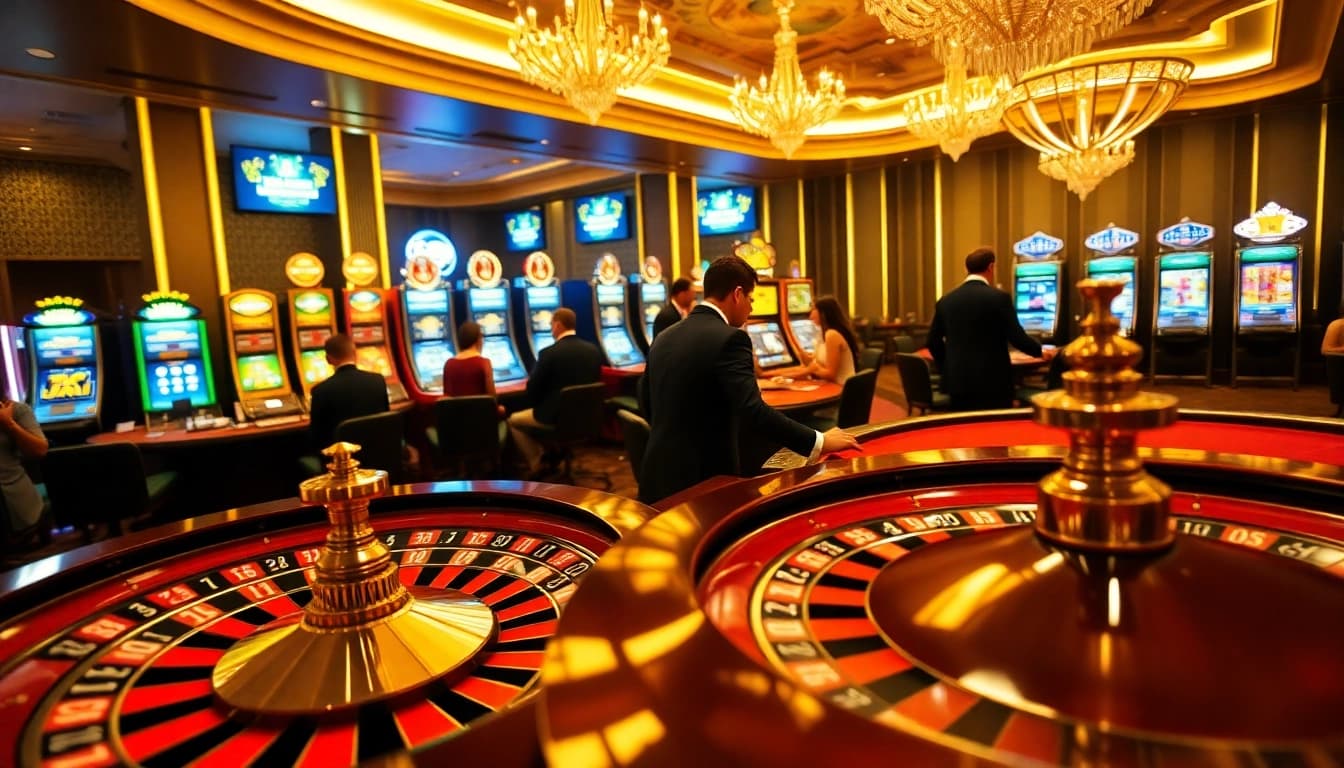 Experience thrilling gameplay at https://urr88.com/ with vibrant casino elements and engaging players.