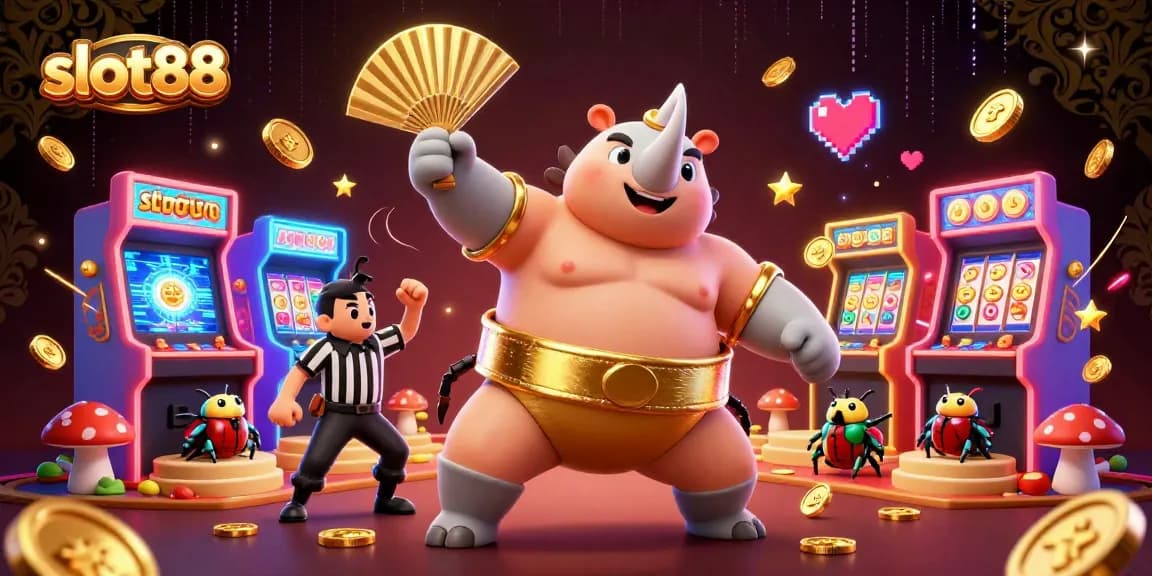 Experience thrilling gameplay with slot88 featuring vibrant characters and dynamic casino elements.