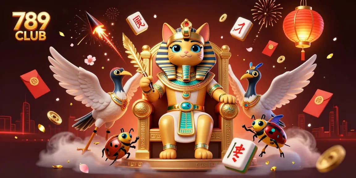 Engage in thrilling gameplay at 789 CLUB with an energetic casino atmosphere and vibrant game elements.