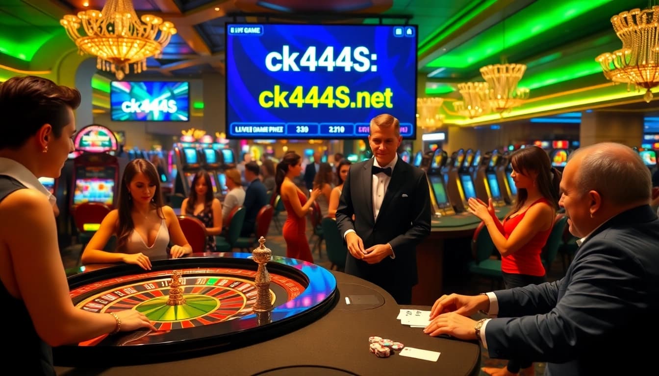 Engage in thrilling gameplay at https://ck444s.net/ with a vibrant casino atmosphere.