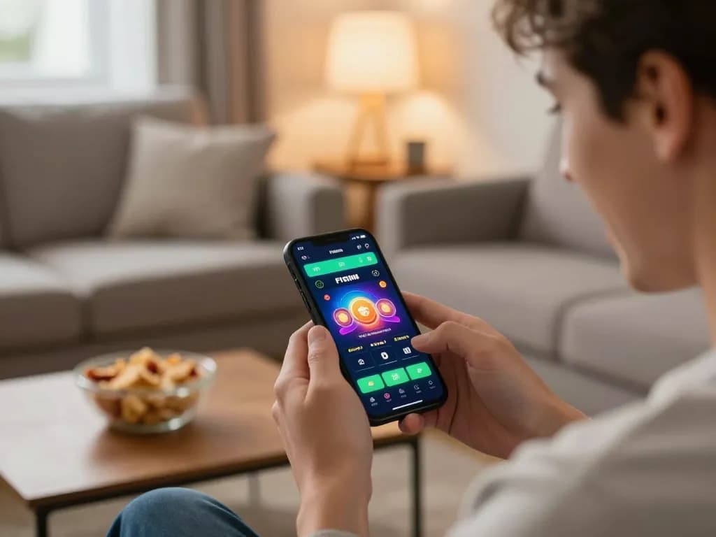 Player celebrating a win on the f168 betting app during an exciting online gaming session.
