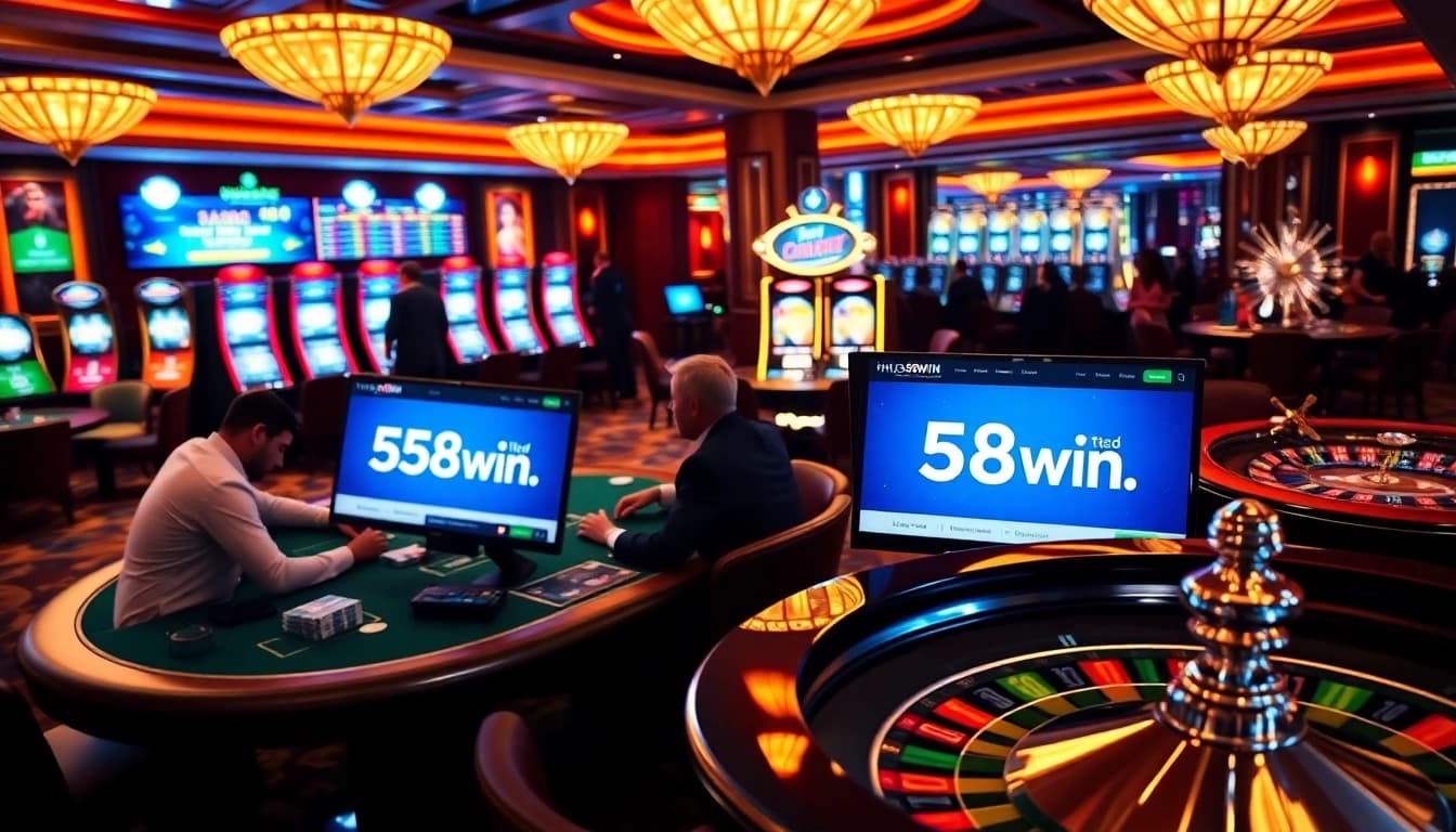Experience thrilling online gaming at https://58win.cafe/ with dynamic casino visuals and excitement.