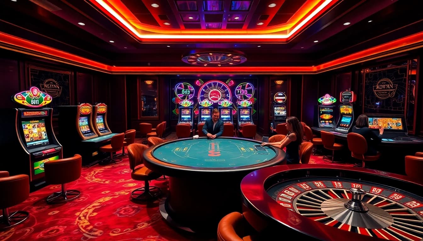 Experience the thrill of gambling on vaoluoi tv with vibrant casino games and exciting players.
