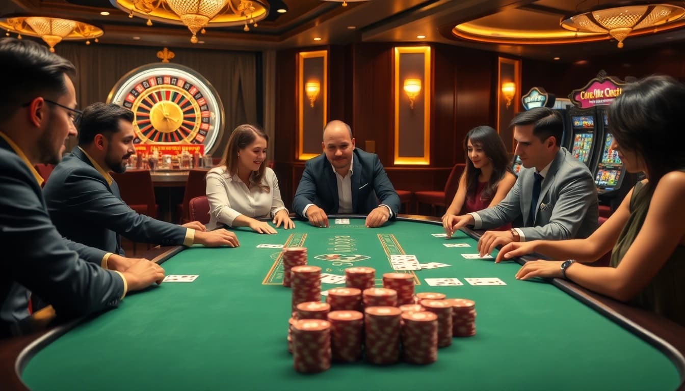 Visit https://jtg88.com/ to enjoy a thrilling poker experience while surrounding yourself with chips and strategic moves.