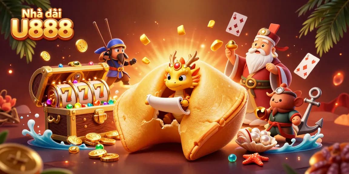 Experience winning strategies with Nhà cái U888's ultra-detailed casino illustration art.
