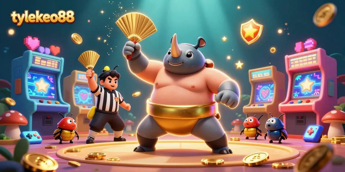 Engage with tylekeo88 by experiencing thrilling bets under a vibrant casino-themed scene.