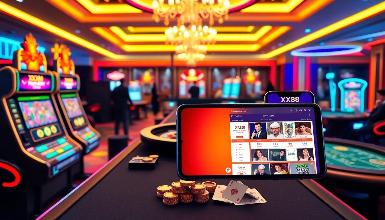 Engaging gamblers with fast-paced gameplay at https://xx88.promo/ online casino interface.