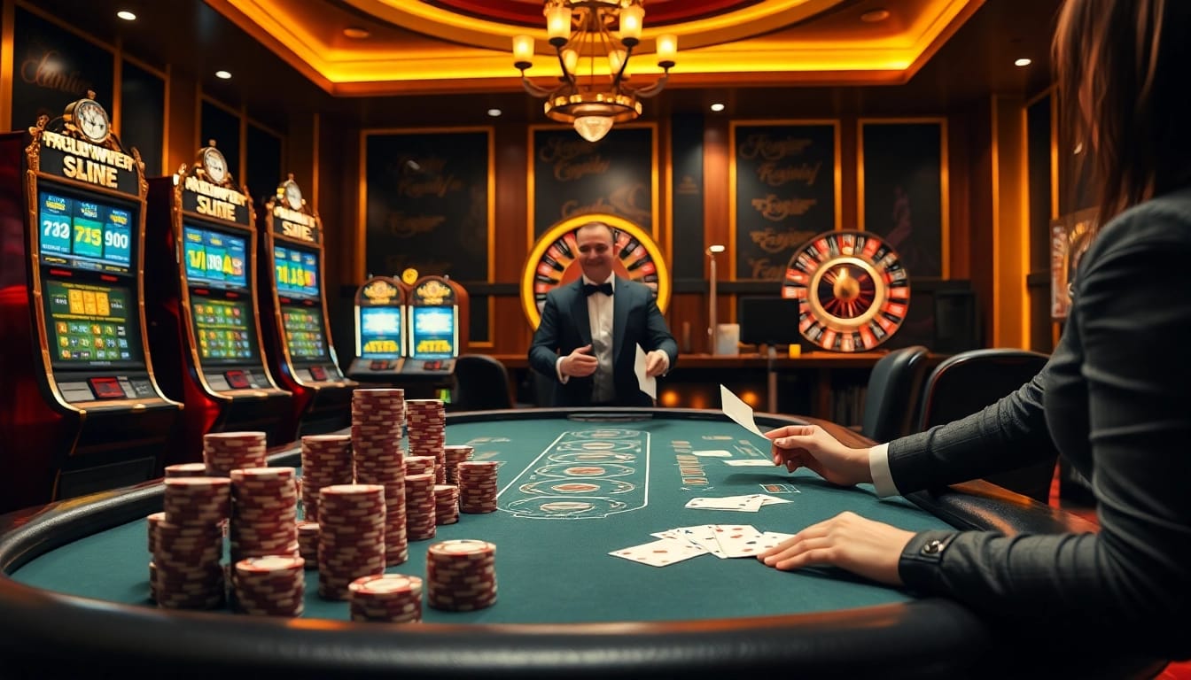 Experience thrilling gameplay with ALO789 at our luxury casino tables filled with excitement.