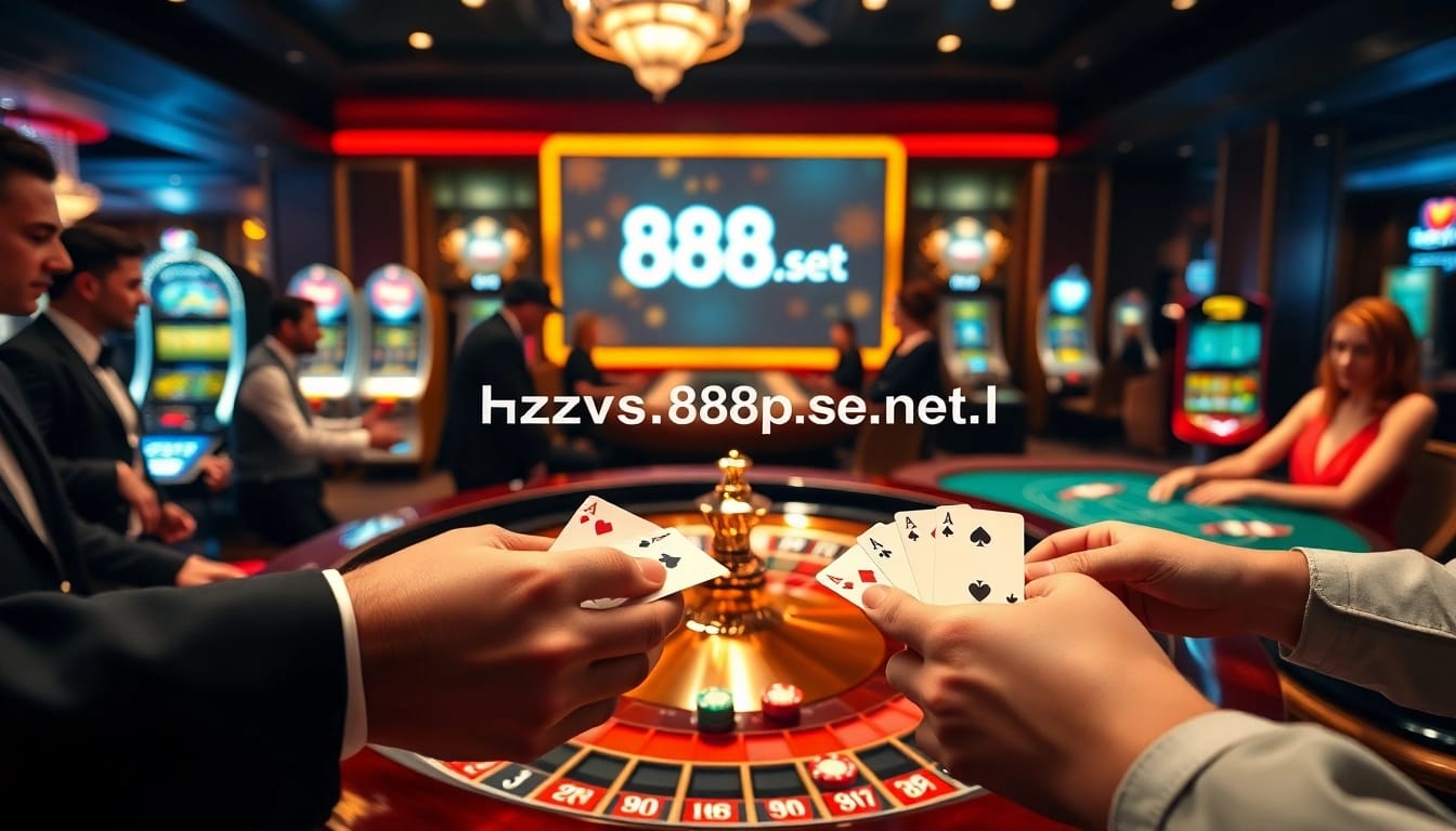 Join the excitement at https://888p.se.net/ with vibrant casino tables and players engaged in thrilling games.