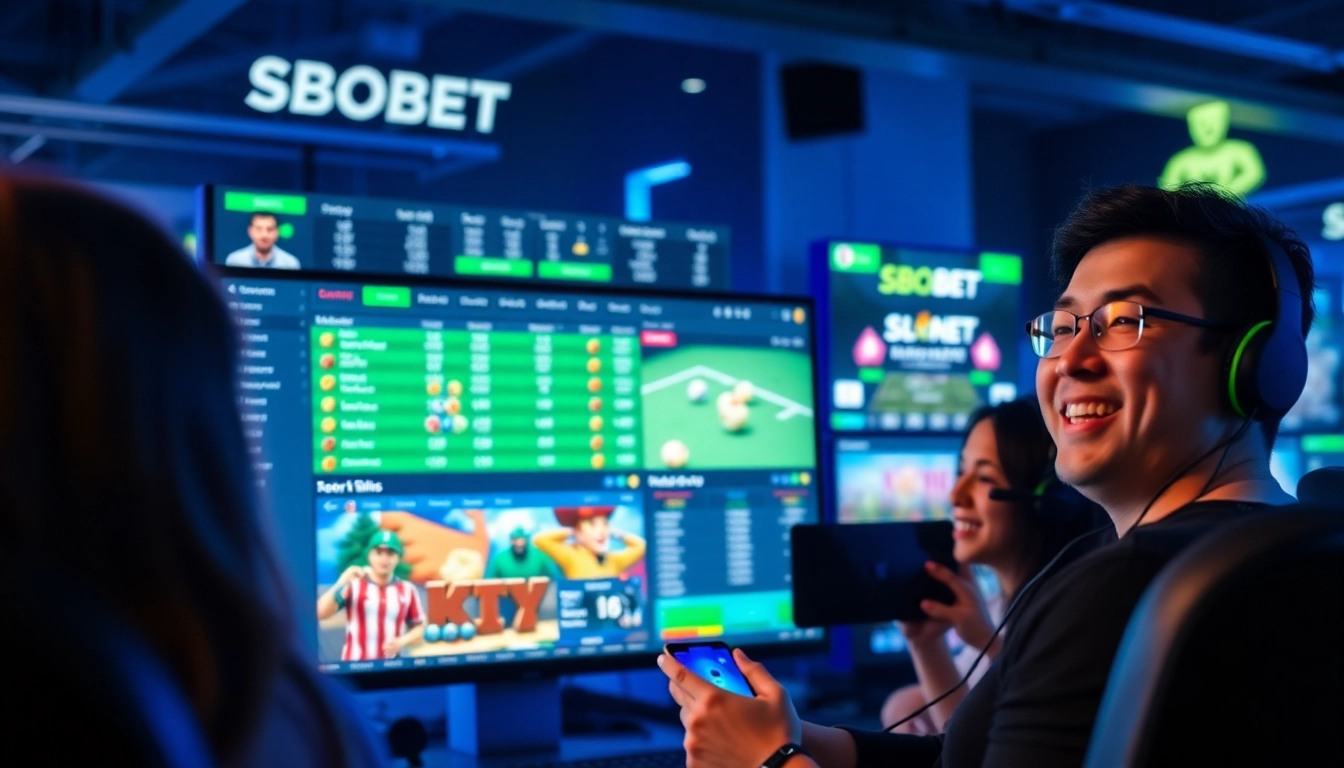SBOBET.dance vibrant online betting interface showcasing immersive gaming experience
