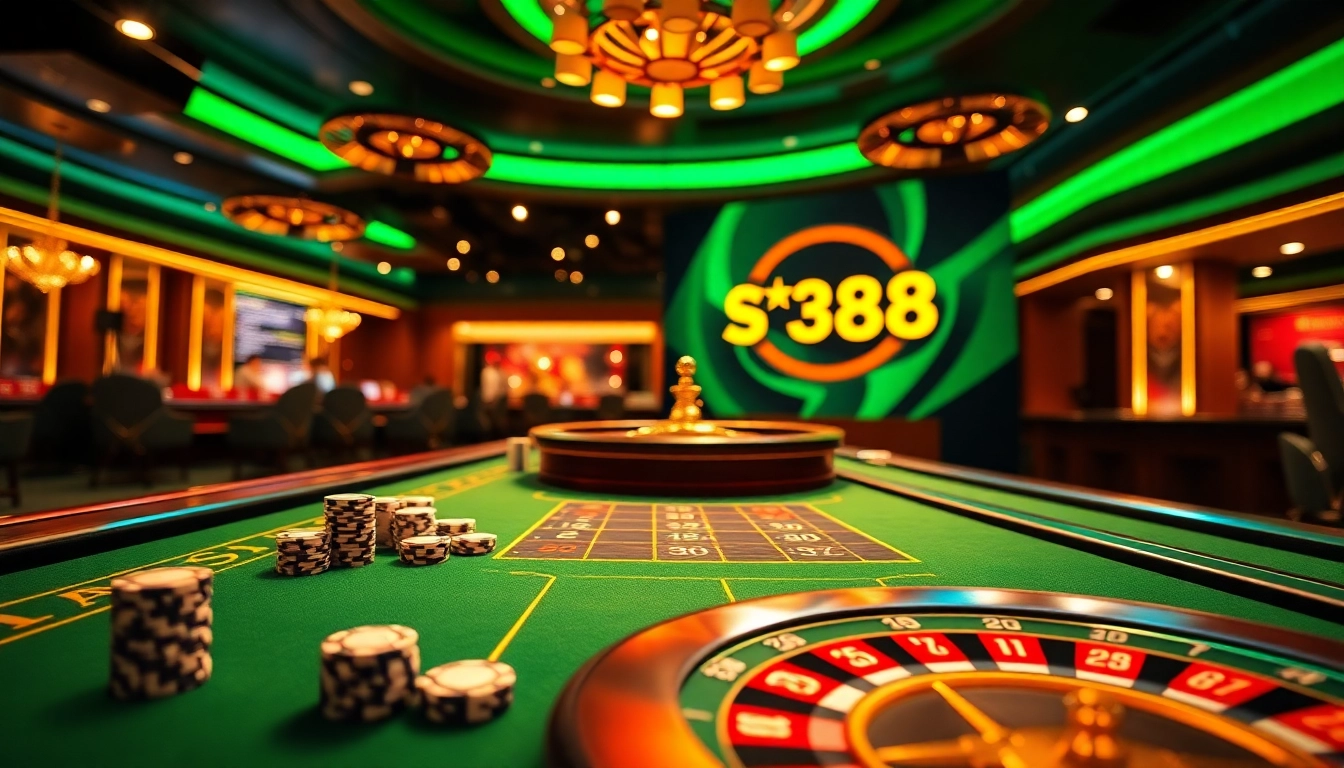 Engage in thrilling online gambling with SV388, featuring vibrant casino games and exciting betting action.