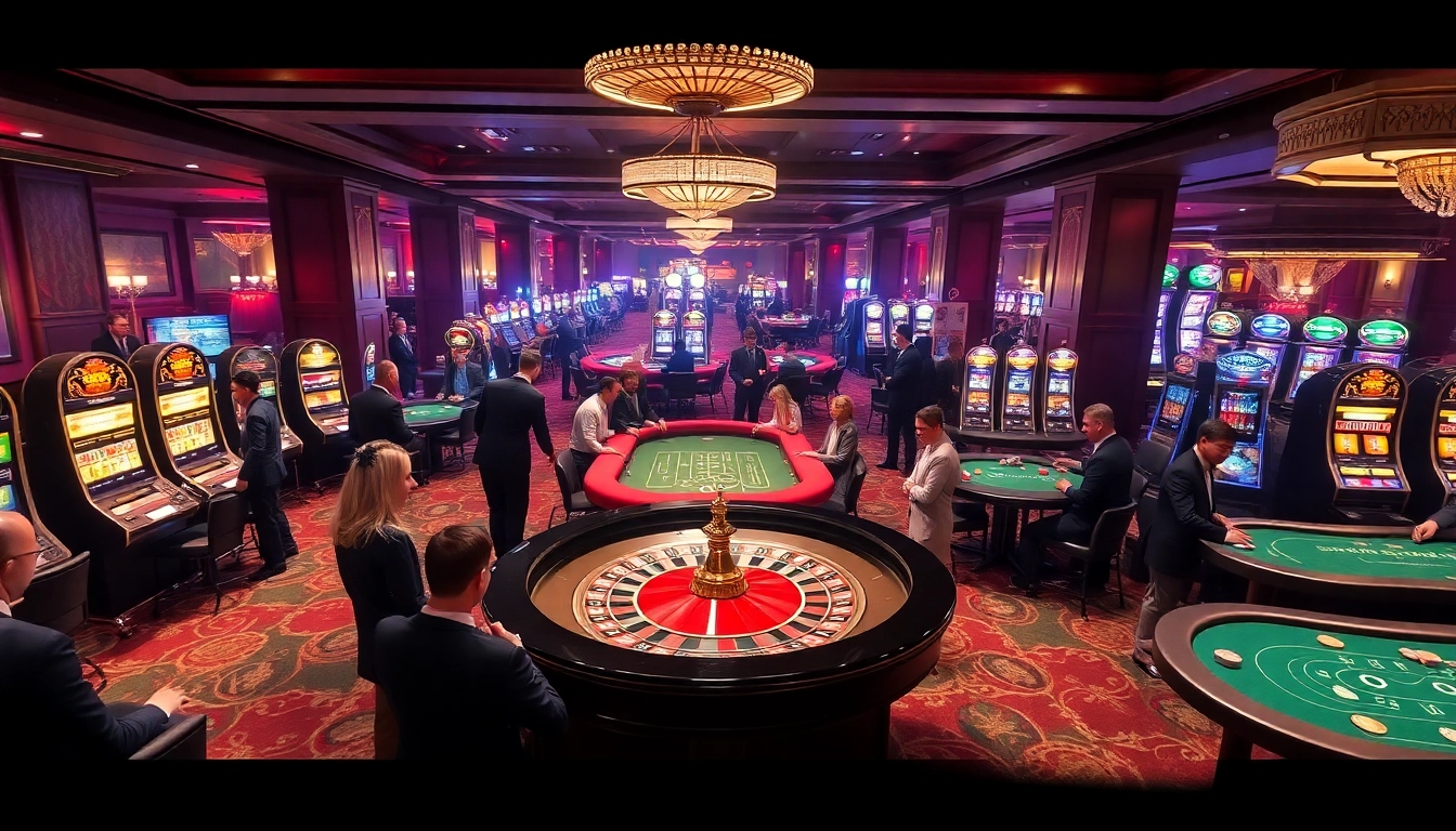 SODO Casino table game scene showcasing excitement and luxury in gambling.