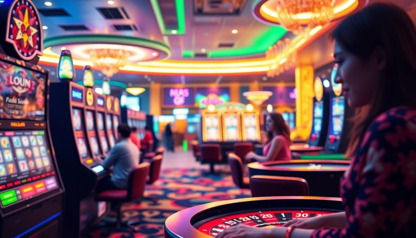 Experience the excitement of online gaming at ev88win.live with vibrant casino ambiance and engaging players.